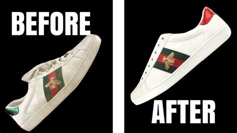 how to clean white gucci sneakers|gucci shoes cleaner.